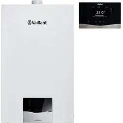 Vaillant ecoTEC plus Heizsystempaket 1.753/3 VCI 20/26CS - Heizgeräte, effizientes Heizsystempaket mit variabler Leistung von 3,4-21kW für optimale Energieeinsparung und Komfort.