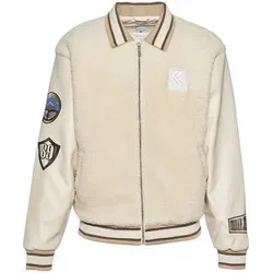 Karl Kani Collegejacke Karl Kani Herren KM234-009-1 KK OG Teddy College Jacket (1-St) weiß XXS