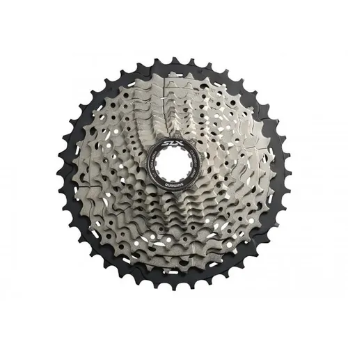 Shimano SLX CS-M7000 11-Gang Kassette - Silber/Schwarz - Hochwertige 11-Gang Kassette für Shimano MTB, ideal für präzise Schaltvorgänge und optimale Leistung auf jedem Terrain.