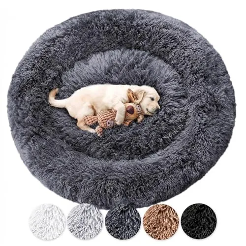Wahre Tierliebe Hundebett Fluffy Wolke - Das Original mit waschbarem Bezug - Das Fluffy Wolke Hundebett bietet ultimativen Komfort für Hunde aller Größen. Mit einem waschbaren Bezug und stabilen Rändern sorgt es für einen sicheren Schlafplatz und fördert die Entspannung deines Vierbeiners.
