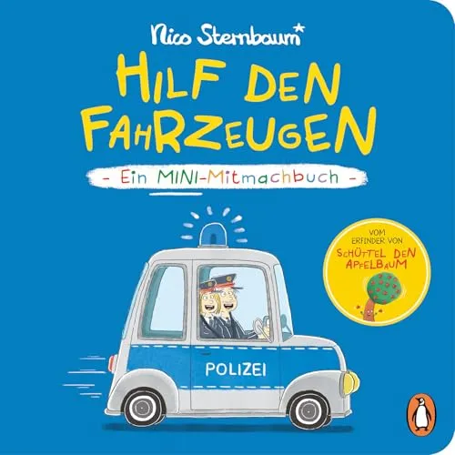Hilf den Fahrzeugen: Ein Mini-Mitmachbuch für Kleinkinder - Entdecke das Mitmachbuch ab 18 Monaten, ideal zur Förderung der Kreativität und Motorik. Spannende Aktivitäten für kleine Fahrzeugfans!
