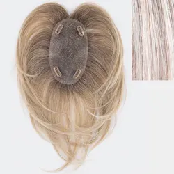 Ellen Wille Top Power Haarteil Just Pearl Rooted - Haarteil für feines Haar, hitzeresistent und leicht, sorgt für Fülle und Volumen. Ideal zur Integration in Ihr eigenes Haar.