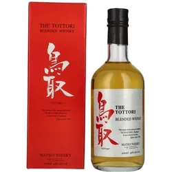 Matsui Whisky THE TOTTORI Blended Japanese Whisky 43% Vol. 0,5l - Entdecken Sie den Matsui Whisky THE TOTTORI, einen exquisiten Blended Japanese Whisky mit 43% Vol. in einer eleganten Geschenkbox. Ideal für besondere Anlässe und Genussmomente.