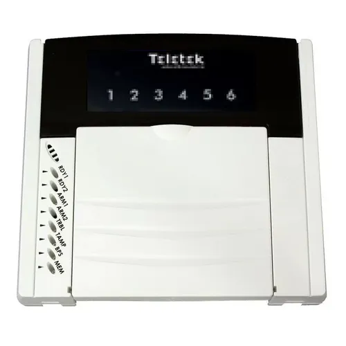 Teletek LED63 Tastatursteuerung für CA62 - 6 Zonen - Praktische LED Tastatursteuerung für Kfz-Anwendungen, ermöglicht einfache Bedienung und präzise Steuerung von 6 Zonen.