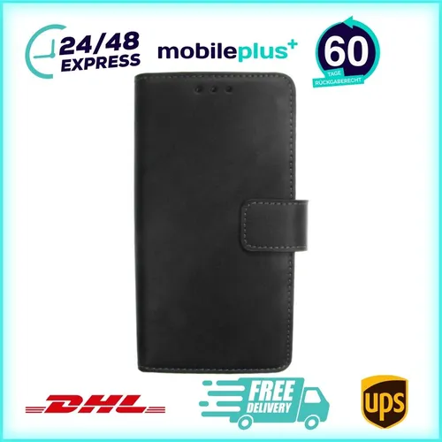Book Case Handyhülle für Huawei G8 Schwarz Lederhülle 4250710570843