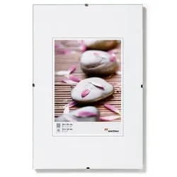 Rahmenloser Bildhalter - 29,7x42cm - Klarglas - RB342K
