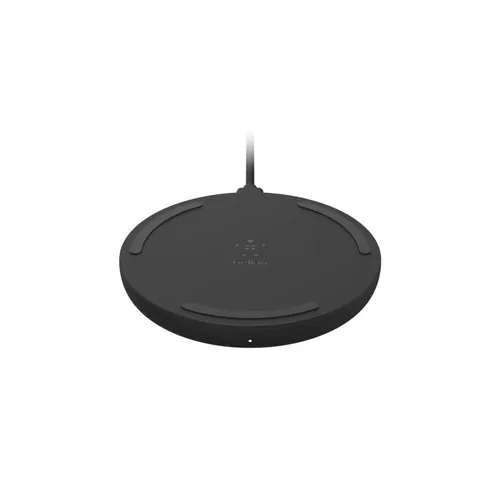 Belkin 10W Wireless Charging Pad - Induktive Ladematte mit 10 Watt Leistung, Qi-kompatibel und ideal für schnelles Laden unterwegs. Perfekt für Smartphones und andere Geräte.