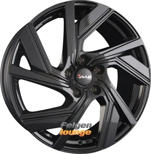 AVUS AC-521 Alufelge für Volkswagen Maggiolino 8x18 - Felgen für Volkswagen, 18 Zoll, 8J Breite, in elegantem Schwarz, perfekt für sportlichen Look und bessere Fahrdynamik.