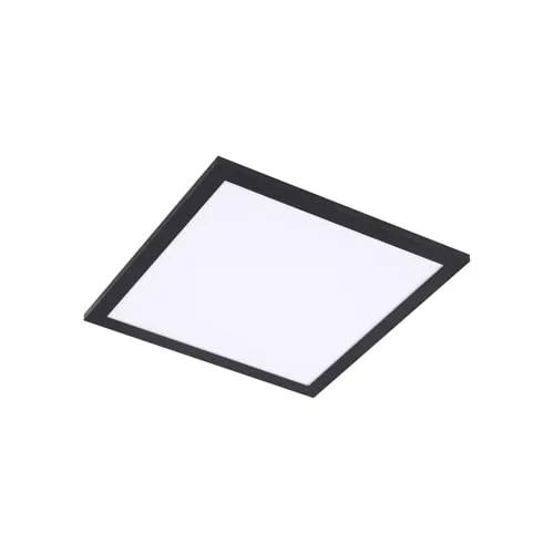 Lindby LED Panel Enhife, 14 W Schwarz - Moderne LED-Lampe in elegantem Schwarz, energiesparend und ideal für Büro, Flur oder Küche. Genießen Sie angenehme Beleuchtung und senken Sie Ihre Stromkosten.