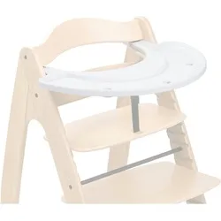 Hauck Hochstuhltablett Arketa Play Tray, Weiß - Hochstuhltablett aus langlebigem Kunststoff, ideal für den Hochstuhl Arketa, sorgt für zusätzlichen Komfort beim Essen und Spielen.