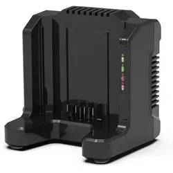 Greenworks Akku-Ladegerät für 60V Akkus - Leichtes und effizientes Ladegerät für 60V Akkus von Greenworks und Powerworks. Ideal für schnelle Ladezeiten: 60 Min. für 2,0 Ah und 120 Min. für 4,0 Ah. Kompakt und vielseitig einsetzbar.