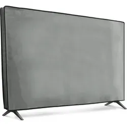 kwmobile 55" TV Hülle - Staubschutz für Fernseher - Monitorzubehör mit extra Aussparung für Anschlüsse, schützt vor Staub, Fingerabdrücken und UV-Strahlen - ideal für den Innenbereich.