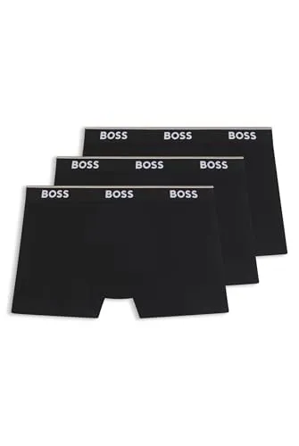 BOSS Herren Briefs 3p Co/EL Boxershorts - New Black001, XXL EU - Herren-Boxershorts mit hochwertiger Verarbeitung für ultimativen Tragekomfort und stilvolles Design.