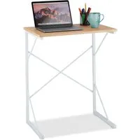 Mini Computertisch für Kinder - Schreibtisch Arbeitstisch - Kinderschreibtisch mit freistehender Montage, ideal für kleine Räume und kreative Bastelprojekte. Maße: 60 cm x 40 cm, robustes Eisenmaterial.