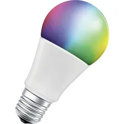 Ledvance LED Smart+ Leuchtmittel Birne A75 14W = 100W E27 matt 1521lm RGBW 2700K-6500K Dimmbar App Google Alexa WiFi