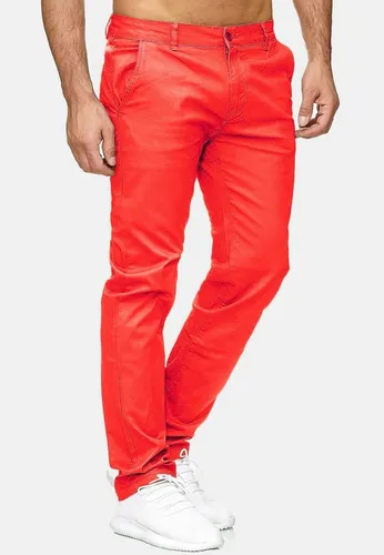 Egomaxx Chinohose Stretch Basic Denim Design Fredy & Roy (1-tlg) CLIFF