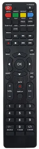 Ersatz Fernbedienung für JTC 3050TT (DVB-PS75003HCAS, LTV-J3050TT)