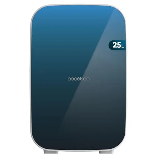 Cecotec Bahamas Pat Mini-Kühlschrank 25 l - Mini-Kühlschrank mit 25 l Fassungsvermögen, ideal für Auto und Wohnwagen. Kühl- und Heizfunktion mit Temperaturbereich von 7-65 °C, perfekt für unterwegs.