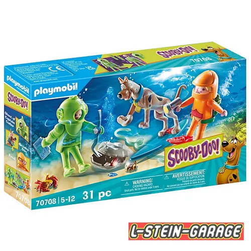 PLAYMOBIL® SCOOBY-DOO! 70708 Abenteuer mit Ghost of Captain Cutler NEU & OVP