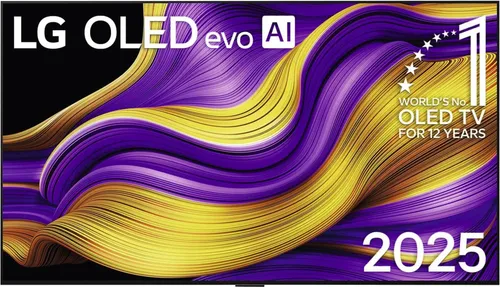 LG OLED77G58LW - 77 Zoll 4K Ultra HD OLED TV - Fernseher mit beeindruckendem OLED-Display für lebendige Farben und tiefes Schwarz, ideal für ein unvergleichliches Fernseherlebnis.