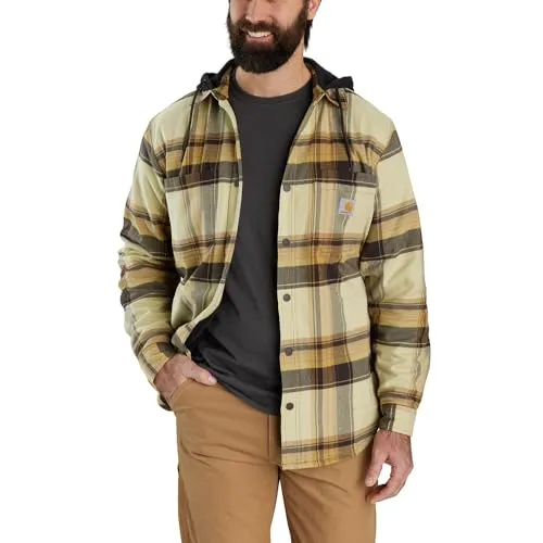 Carhartt Kurzjacke Sherpa Lined 105938 braun M - Funktionsjacke mit warmem Sherpa-Futter, ideal für kalte Tage und stylisch im Outdoor-Look.