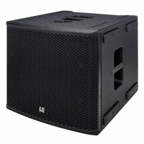 LD Systems Stinger Sub 15A G3 - Aktiver Bassreflex Subwoofer für PA-Boxen mit 450 Watt RMS Leistung, integriertem DSP und vielseitigen Anschlussmöglichkeiten – ideal für professionelle Audioanwendungen.