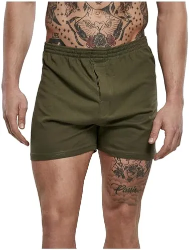 Brandit Boxer Shorts, Farbe: Olive, Größe: XL
