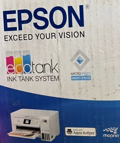 Epson EcoTank ET-2856 - A4-Multifunktions-Wi-Fi-Tintentankdrucker, 3 Jahre Tintenversorgung und bis zu 90 % geringere Tintenkosten