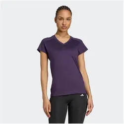 ADIDAS Damen Shirt AEROREADY Train Essentials V-Neck - Shirts & Tops mit feuchtigkeitsabsorbierender AEROREADY Technologie für ein trockenes Tragegefühl und hoher Bewegungsfreiheit dank FreeLift Passform. Hergestellt aus mindestens 70% recycelten Materialien.