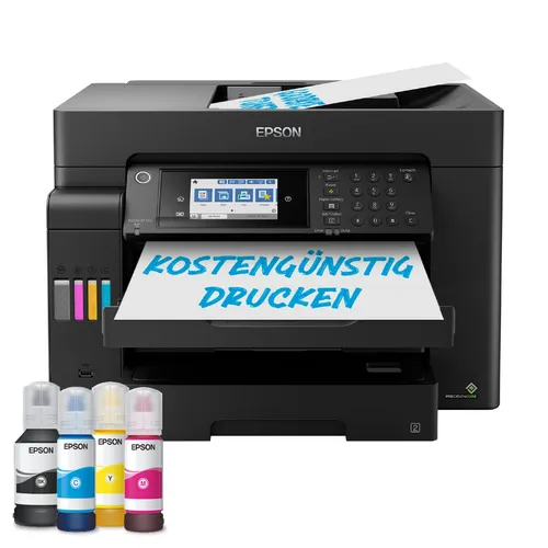 Epson EcoTank ET-16650 - A3 Multifunktionsdrucker mit Refill-System, Wi-Fi, Duplex und 4800x2400 dpi für effizientes Drucken im Büro