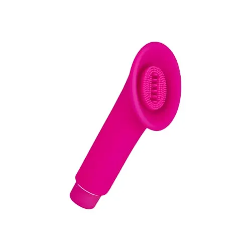 EIS, Vibrator, Auflegevibrator mit Noppen, 12 cm, wasserdicht, wiederaufladbar, hautfreundliches Silikon, inkl Bullet