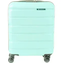 Franky Koffer 55er Spinner A-B-S13 - Handgepäck Hartschalenkoffer mit TSA-Schloss - Koffer: Robuster Hartschalenkoffer in mint mit 4 Rollen für müheloses Reisen und TSA-Schloss für zusätzliche Sicherheit.
