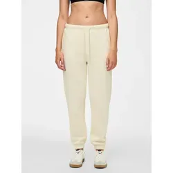 pieces Jogginghose PCCHILLI HW SWEAT PANTS NOOS BC – Weiß S (36) - Bequeme und pflegeleichte Jogginghose aus 50% Baumwolle und 50% Polyester. Ideal für einen lässigen Look mit elastischem Bund und praktischen Eingrifftaschen.