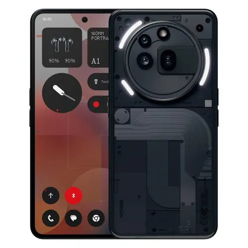 Nothing Phone (3a) Pro 256 GB - Hochwertiges Smartphone mit 50 MP Kamera und 60-fachem Zoom - Simlockfreies Handy mit beeindruckender 50 MP Periskop-Kamera, 12 GB RAM und 5.000 mAh Akku für langanhaltende Leistung. Erlebe brillante Fotos und Videos in jeder Situation!
