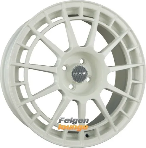 Alufelge Mak Ntt 7X17 5X114,3 Et 45 Gloss White - Alufelgen, stilvolle und leichte Felge für ein sportliches Fahrverhalten und edles Design.