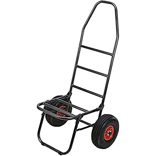 Behr Angeln Eco Trolley 61904 - Angelwerkzeuge: Robuster Trolley mit 100 kg Tragkraft, ideal für den einfachen Tackle-Transport. Ausgestattet mit großen luftgefüllten Rädern für müheloses Manövrieren.