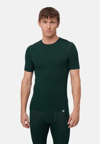 DANISH ENDURANCE T-Shirt Herren Wolle grün, XL - Herren-Shirts, aus hochwertiger Wolle für optimalen Komfort und verbesserte Ausdauer – ideal für sportliche Aktivitäten.
