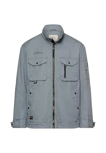 camel active Herren Blouson mit Stehkragen in Sturmblau - Stylischer Blouson für Herren im Regular Fit. Verstellbare Cuffs sorgen für optimalen Tragekomfort. Praktische Brusttaschen bieten genügend Platz für wichtige Utensilien.