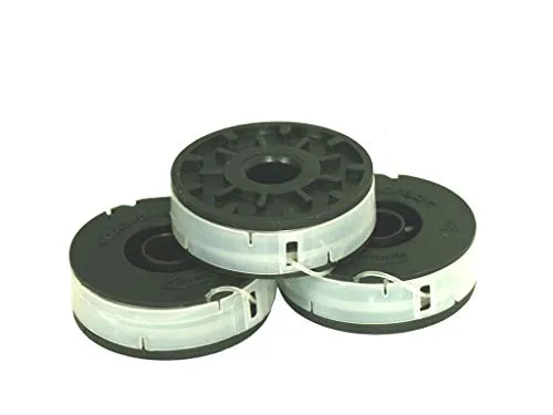 gartenteile 3X Spule passend für EINHELL BG-ET 5030 Elektro Rasentrimmer - Doppelfaden Spule für Elektro Rasentrimmer