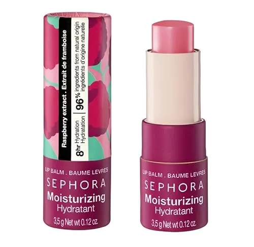 Sephora Collection - Moisturizing Lip Balm - Lippenpflege Für 8 Stunden Feuchtigkeit - reno Baume Lèvres Framboise 3.5 g
