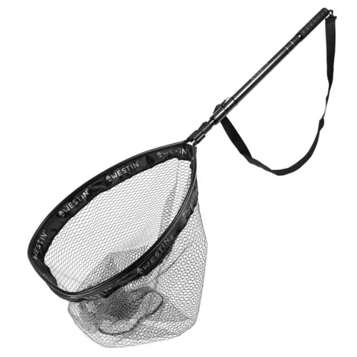Westin W6 C&R Telescopic Landing Net 2m - Unterfangkescher für Süßwasserangeln - Kescher & Netze, teleskopierbar bis 2m, ideal für das schonende Landen von Fischen mit einer Maschenweite von 12mm.