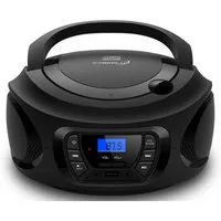 Cyberlux CL-600 - Tragbarer CD-Player, vielseitige Musikbox mit FM Radio und USB-Anschluss, ideal für Kinder und unterwegs