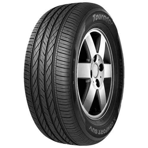 Tourador X-Comfort SUV Sommerreifen 255/70R16 111H - Sommerreifen für SUVs, bietet hohe Sicherheit bei Geschwindigkeiten bis 210 km/h und ist energieeffizient mit guter Nasshaftung (Klasse C) - ideal für PKWs.