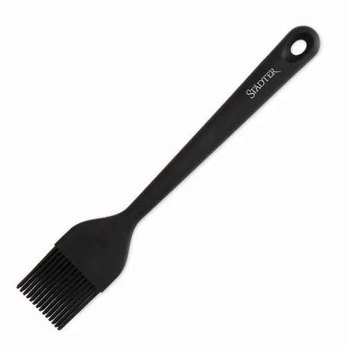 Städter Soft-Grip Backpinsel Silikonpinsel Küchenpinsel Pinsel Silikon Schwarz