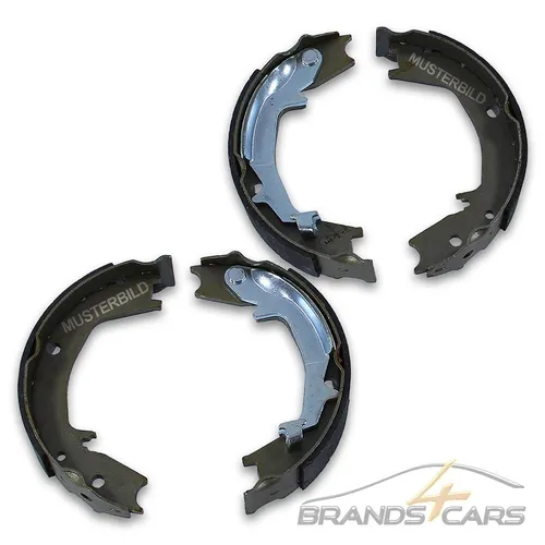 ATEC SATZ BREMSBACKEN TROMMELBREMSE Ø203 HINTEN FÜR RENAULT KANGOO ALLE BJ 98-07