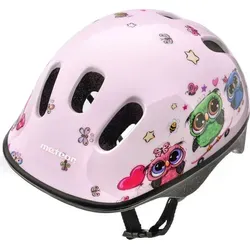 Meteor Schutzhelm, Kinderhelm, Fahrradhelm, Rollschuhe, KS06 Helm Kinderfahrradhelm Helm, größe XS 44-48 cm Little owl