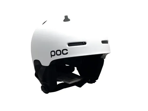 POC Auric Cut Skihelm – Vielseitiger Skihelm für Freeskier (Größe 55-58cm, weiss) - Skihelme, gut belüfteter ABS Schalenhelm, ideal für Freeskier, bietet optimalen Schutz und Komfort auf der Piste.