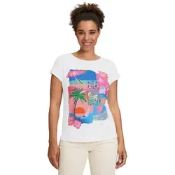 Betty Barclay Basic Shirt Damen Viskose mit Pailletten - Shirts, entspannte Passform mit Schlitz am Saum und funkelnden Pailletten für glamouröse Urlaubsstimmung.
