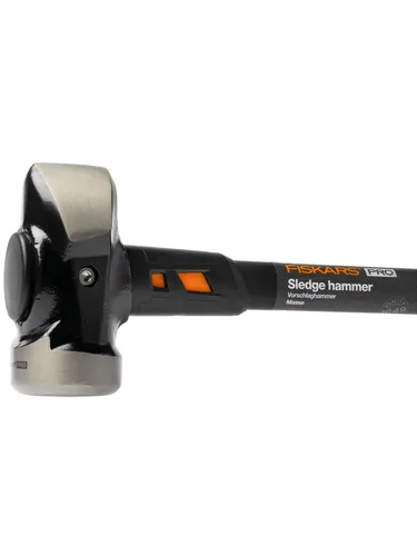 Fiskars IsoCore Sledge Hammer L 8 lb/36" - Hämmer für Demontagearbeiten mit patentiertem IsoCore Shock Control System, das 50% weniger Vibrationen überträgt und für mehr Komfort sorgt.