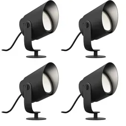 Philips Hue Lily XL Spießstrahler White & Color Erweiterung 4er-Pack - Erweitere dein Gartenlicht mit dem Philips Hue Lily XL 4er-Pack. Diese smarten Außenlampen bieten vielseitige Beleuchtungsoptionen in Weiß und 16 Millionen Farben. Ideal für Terrassen und Gartenwege, steuerbar über die Hue-App.